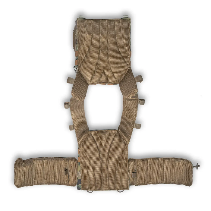 Бронежилет Phantom FRS Gen4 Charlie (6 клас + балістика 1 клас + фартух + 9 підсумків) Мультикам