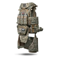 Бронекостюм 1-го класу Ghost Gen4 Standart  MAX із системою швидкого скидання. Колір піксель
