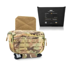 Комплект: Сумка-напашник Ghost PRO з балістичним захистом 1-го класу. Колір Мультикам