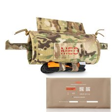 Комлпект: Підсумок аптечка ROLL PRO збільшенна + балістичний захист 1-го класу. Колір Мультикам USA