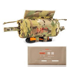 Комплект: Підсумок аптечка ROLL PRO збільшенна + балістичний захист 1-го класу. Колір Мультикам