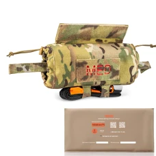 Комплект: Підсумок аптечка ROLL PRO збільшенна + балістичний захист 2-го класу. Колір Мультикам