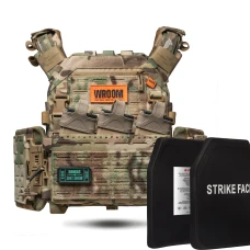 Бронежилет 6-го класу GHOST GEN5 V1 з плакардом для AK/AR. з балістичним захистом 1-го класу. Колір Мультикам/MultiCam USA