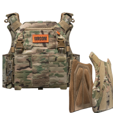 Плитоноска покращенна GHOST GEN5 PRO з балістичний захист 1-го класу. Колір Мультикам/MultiCam USA