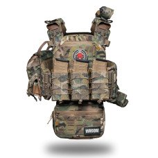 Плитоноска Neptun GEN4 V2 мультикам із системою швидкого скидання MOLLE + 9 підсумків