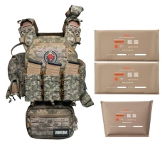 Плитоноска Neptun GEN4 V2+ піксель, з балістичним захистом 2 класу, системою швидкого скидання + 9 підсумків