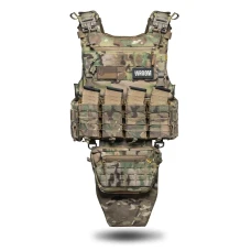 Бронежилет 6 класу OTAMAN GEN4 V3 зі збільшеною площею захисту, колір мультикам