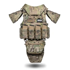 Бронежилет 6 класу OTAMAN GEN4 V5 зі збільшеною площею захисту, колір Мультикам