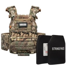 Полегшений бронежилет 6 класу Ghost Performance V1 з керамічними бронеплитами + плакард, колір мультикам