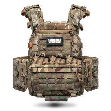 Плитоноска Ghost Performance V1 із системою швидкого скидання, система MOLLE + плакард, колір мультикам