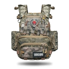 Плитоноска Ghost Performance V1 із системою швидкого скидання, система MOLLE + плакард, колір піксель