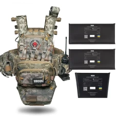 Плитоноска поліпшена Ghost Performance V2 з балістичним захистом 1 класу + 9 підсумків, колір піксель