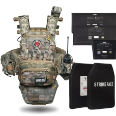 Бронежилет 6 класу Ghost Performance V2 з балістичним захистом 1 класу, системою швидкого скидання + 9 підсумків, колір піксель