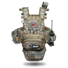 Плитоноска поліпшена Ghost Performance V2 із системою швидкого скидання + 9 підсумків, колір піксель