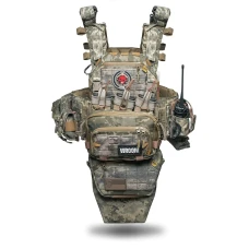 Бронежилет 6 класу Ghost Performance V3 з балістичним захистом 1 класу, системою швидкого скидання + 10 підсумків, колір піксель