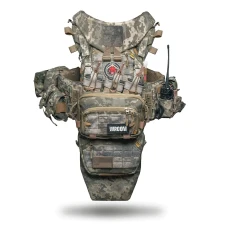 Бронежилет 6 класу "Ghost Performance V4" з балістичним захистом 1 класу, системою швидкоскид + 9 підсумків, колір піксель