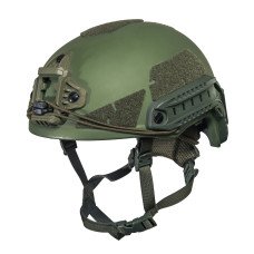 Кевларовий бронешолом TOR-D-VN оливковий з підвісною системою Cam-Fit