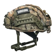 Кевларовий шолом SESTAN BUSCH MID CUT BK-ACH-HC із збільшеним захистом з кавером мультикам. Колір Оливковий