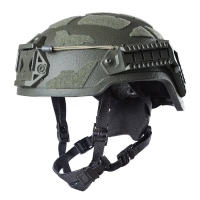 Шолом кевларовий Combatant High Cut. Колір Оливковий