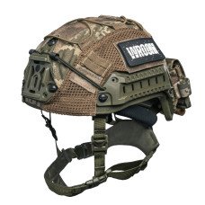 Балістичний шолом Sestan-Busch Helmet BK-ACH-HC оливковий з підвісною системою Cam-Fit + кавер піксель