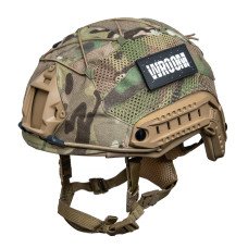 Балістичний шолом (каска) FAST NIJ IIIa койот з кавером мультикам PRO