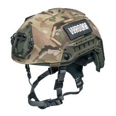 Полегшений тактичний шолом LITE GEN2 оливковий + кавер мультикам. Вага 1.05 кг