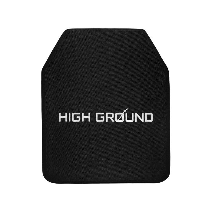 Плити 6 клас розмір 25x30 см М, 2.8 кг, High Ground, комплект 2 шт, Чорний