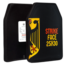 Комплект Оновлених бронеплит Armour Solution High-Class кераміка 6 клас ДСТУ 2.85 кг розмір 25x30 см М, комплект 2 шт