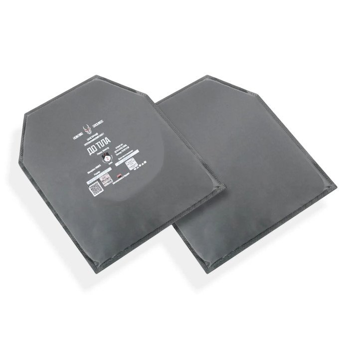 Комплект бронеплити та балістика, NEW Armour Solution High-Class кераміка 6 клас, та балістика HG 2 клас ДСТУ, розмір 25x30 см М