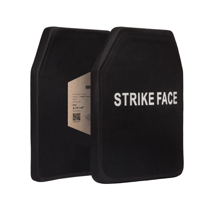 Комплект бронеплит XL 3 класу 1.8 кг/шт Wroom, розмір 27х35 см