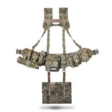 Ремінно-плечова система (РПС) Neptun V4 MAX, укомплектована підсумками, з системою MOLLE, колір піксель