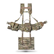 Ремінно-плечова система (РПС) Neptun V4, укомплектована підсумками, з системою MOLLE, колір мультикам
