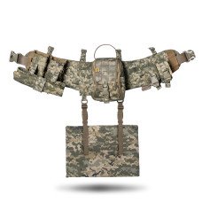 М'який розвантажувальний пояс Neptun V4 з підсумками з системою MOLLE, колір піксель