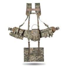 Ремінно-плечова система (РПС) Neptun V4, укомплектована підсумками, з системою MOLLE, колір піксель