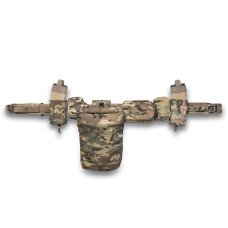 Тактичний пояс WROOM Magnetix Battle Belt укомплектований підсумками. Колір Мультикам