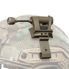 Тактичний ліхтарик на шолом. Койот